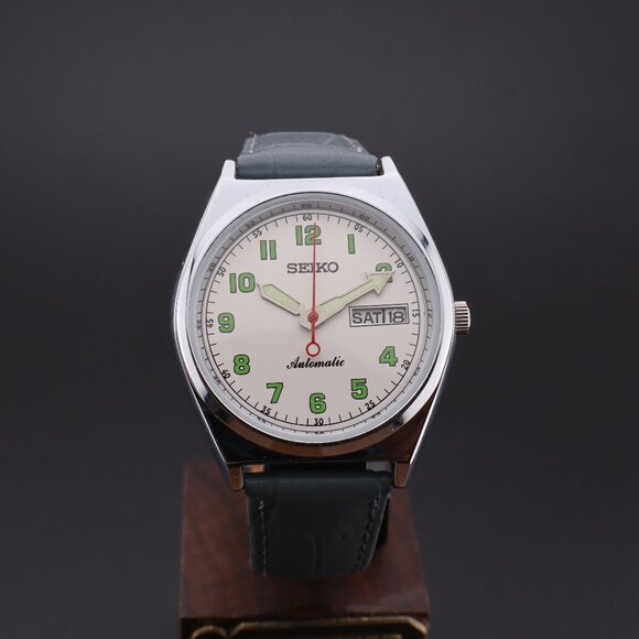Vintage Seiko 5 Automatic 6309A Japanese Movement 17J D/D Men's Wrist Watch - Picture 15 of 15